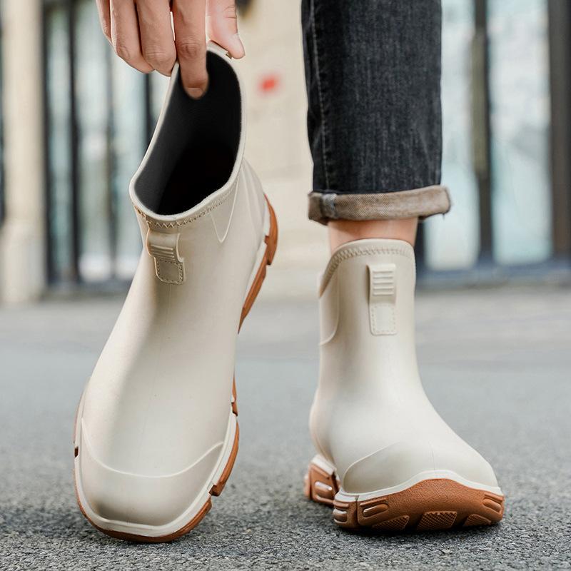 Rain Shoes New Autumn and Winter Outdoor Non-slip Waterproof Outdoor Fishing Leisure Sports Wear-resistant Rain Boots Rubber Shoes