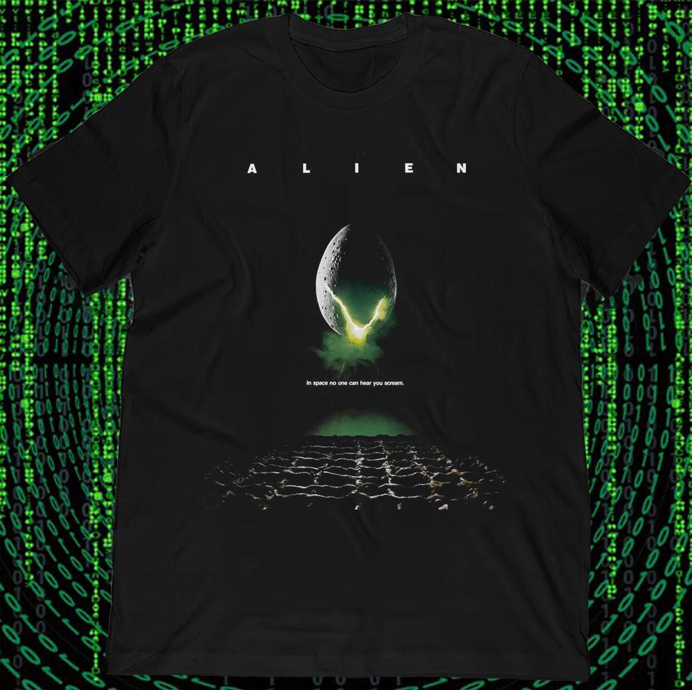 ALIEN Movie 1979 T Shirt Size S to 5XL Cotton Unisex T-Shirt M
