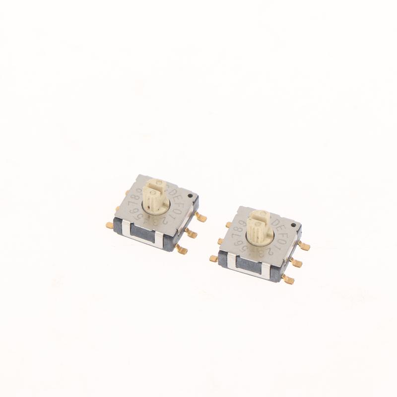2Pcs Mini Encoder Rotary Encoder Switch Bcd8421 Multi Gear Band Knob Switch Smd Band Switch