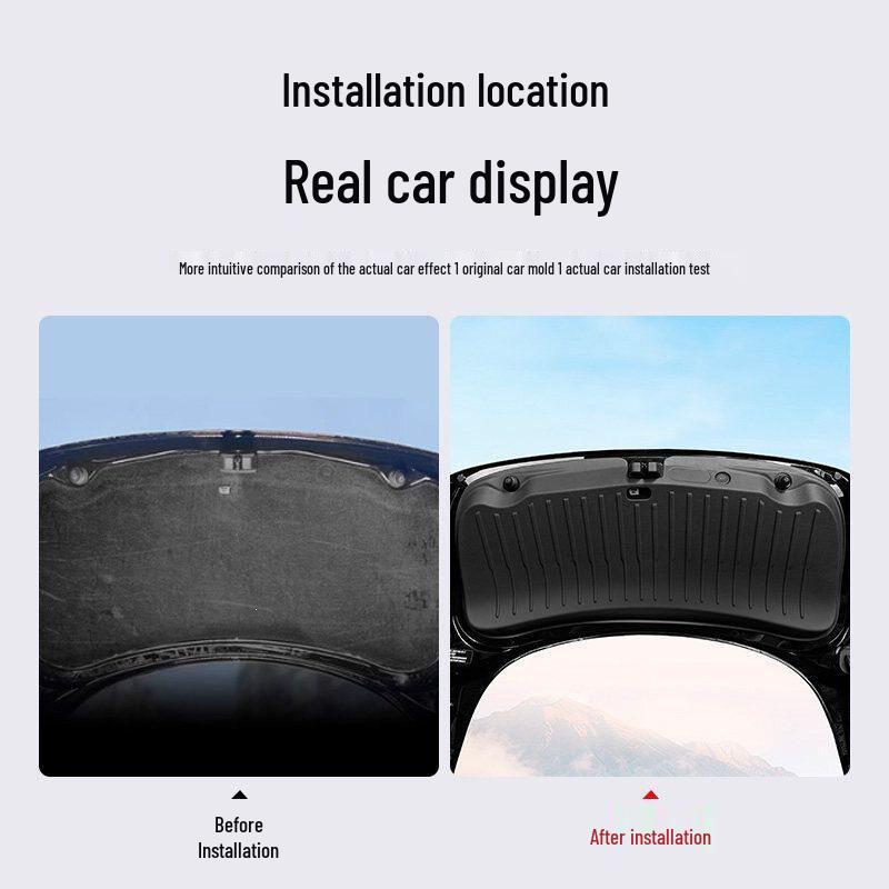 All-Inclusive Trunk Mat & Tailgate Protector for Tesla Model Y/3 with Snow Brush Tesla Model Y New Edition