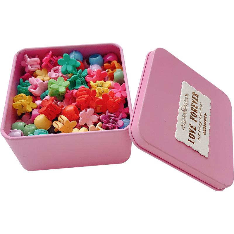 Bunte Blume Haarspange für Kinder Hochsteckfrisur