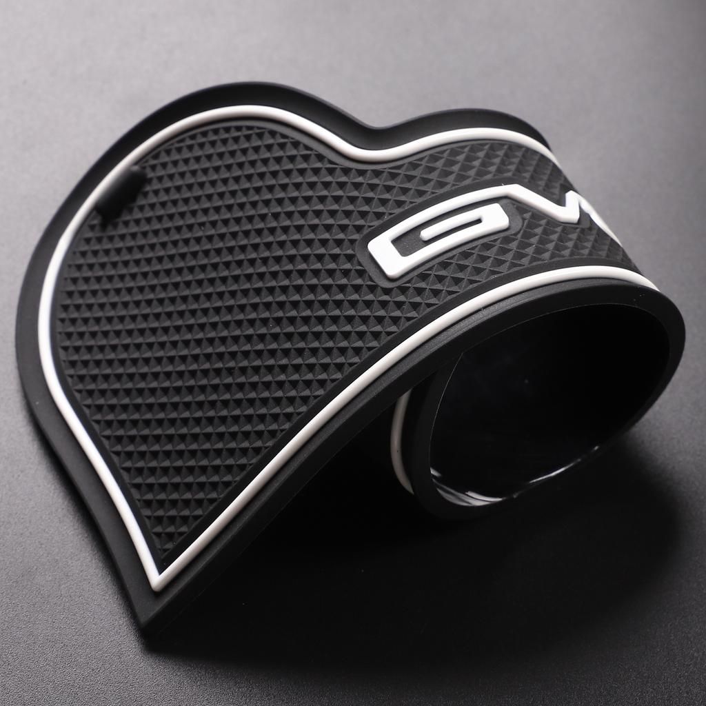 Anti-Slip Gate Slot Cup Mat for Genesis GV80 2025 2025 Interior Accessories Non-Slip Door Groove Pad Coaster