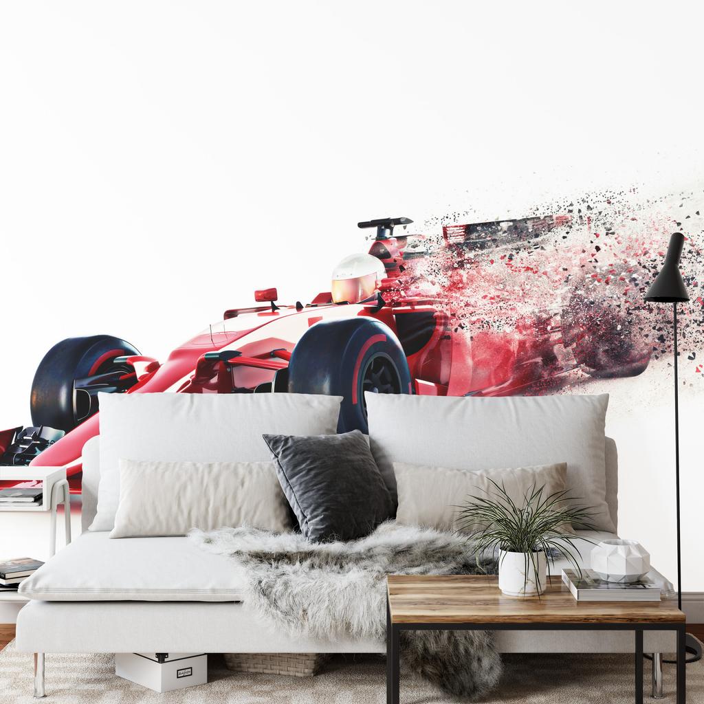 Photomural Abstract F1 Car Smooth Vinyl 520x318