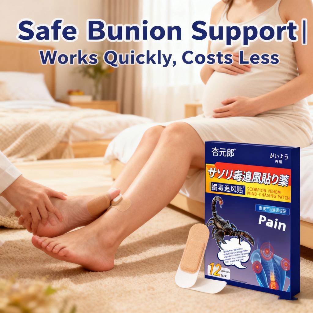 Natural Hallux Valgus Relief Patch - Organic Herbal & Skin-Safe