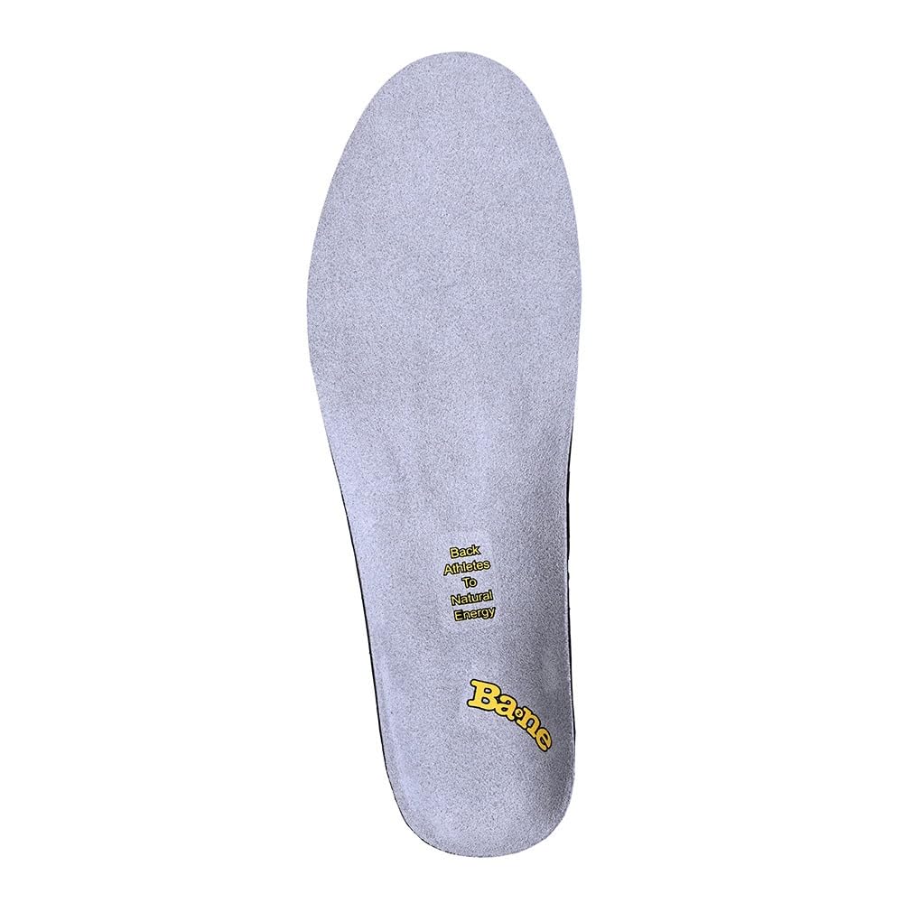 Spring Insole for Improved Balance and Adjustable Athletic Available In 5 Light Medium Ideal for Ball and Winter Grip. Sizes, Gray, (25-26.5cm).