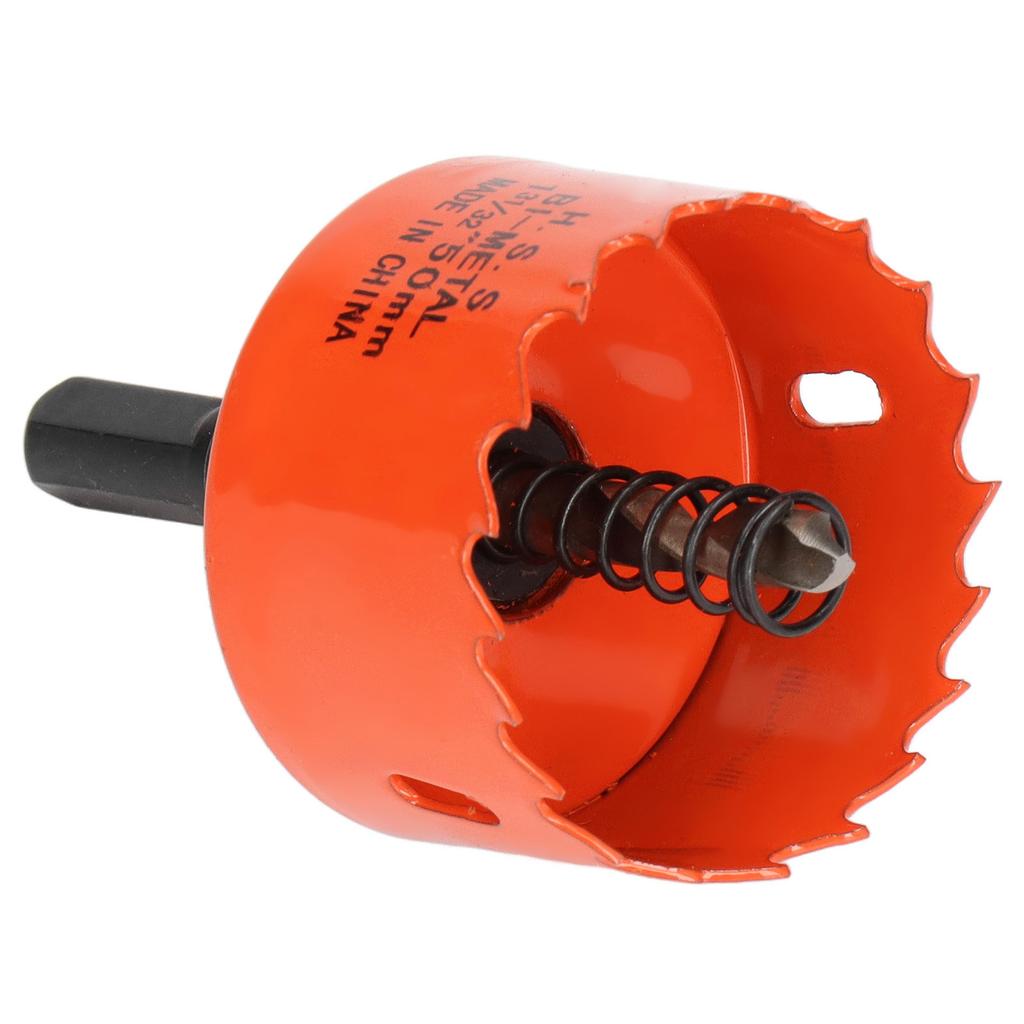 Hole Saw Drill Bit Sharply Teeth Easy Chip Removal High Hardness HSS Hole Cutter with Arbor for