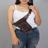 Noora Leather Handmade Blyana Utility Belt Waist Bag, Adjustable Strap