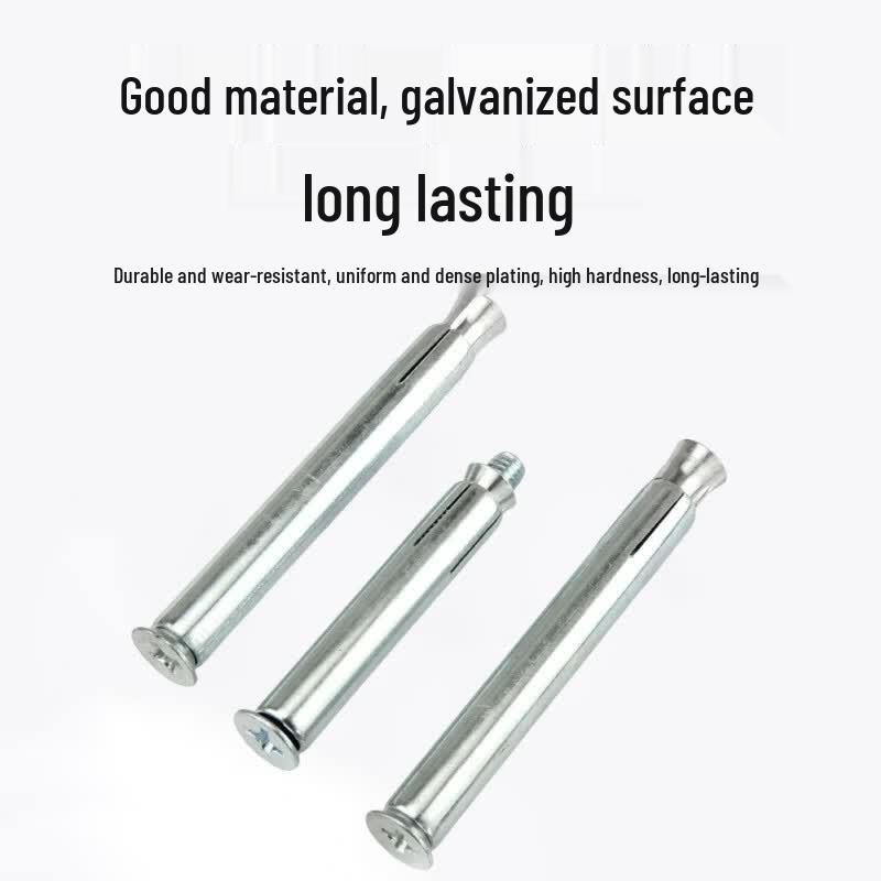Galvanized Carbon Steel Countersunk Head Cross Drive Expansion Screws