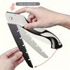 Industrial Grade Manual Folding Saw - for Wood, Metal & More - Heavy-Duty Cutting Tool for DIY, Woodworking, Camping, Hiking, Saw for Cutting Wood