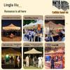 Jun Ding Ying 3x6m Automatic Folding Rainproof Outdoor Canopy