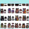 Stylish Toy Bear Backpack For Middle School Students Large Capacity And Vintage Design