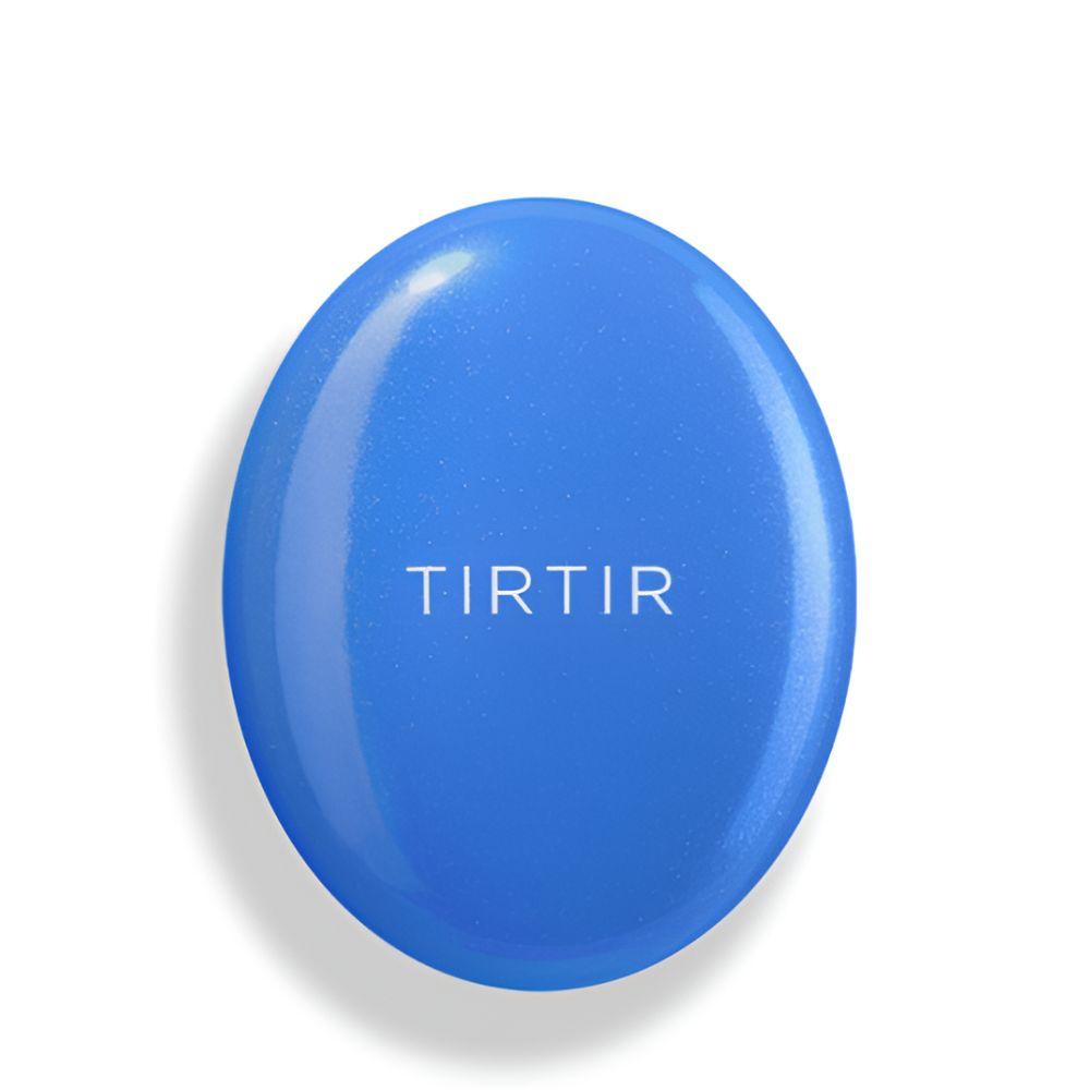 TIRTIR Mask Fit Cool Sun Cushion SPF50+ PA++++ Cooling Tone-Up Sunscreen No White Cast 18g