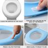 Household Waterproof Foam Toilet Cover Warm Pattern Pattern Toilet Mat Knitted Upholstered Toilet Washable Bathroom Accessories