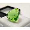 Natural Peridot Green Trillion Cut 15-16 Ct Beautiful Certified Loose Gemstone