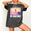 Das Substance Body Horror T-Shirt Kult Psychologisches Kino T-Shirt Grafik Kurzarmshirt Unisex Unisex Damen Ganzjahres