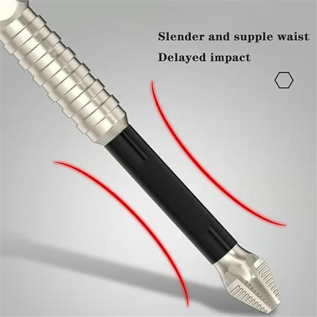 Slideach Magnetic Screwdriver Bits, High Magnetic Screwdriver Drill Bit Set, Anti-Slip Electric Screwdriver Set, Electric Precision Set, 50 65 75 100