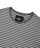 RETRIEVER CLUB Layered Stripe Crop Tee [Gray]