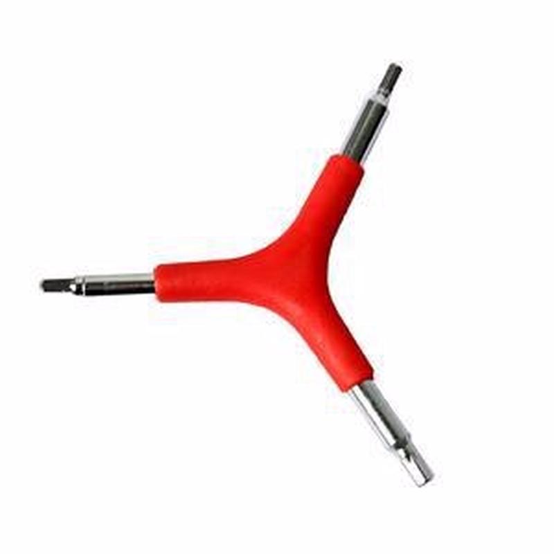 Tragbarer Fahrrad-Radfahren Rutschfestigkeit Anti-Rutsch Sechskantschlüssel Sechskantspanner Fahrrad-Reparaturwerkzeug