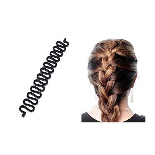 

@ Beautiful French Braiding Tool Hair Clip Black Color For Women Zr-2877-60%Off