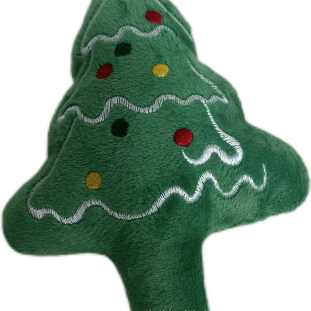 Pet Plush Toys Bite-resistant Sounding Toys New Year's Christmas Toys 2025