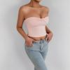 Summer Sexy Senior Pure Want To Put On The New Style of Women's Corset Slim Wrap Breast Crop Top
