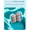 6 Wheels Neck Massager Manual Clip Neck and Neck Kneading Handy Gadget Handheld For Home Six Roller Shoulder and Neck Massage
