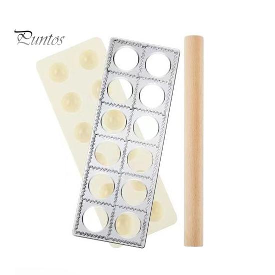 Tortellini Maker Press Mold Rolling Pin Set Professional Pasta Making Tools Dumpling Pelmeni Pierogi Potsticker Ravioli Stamp Kit