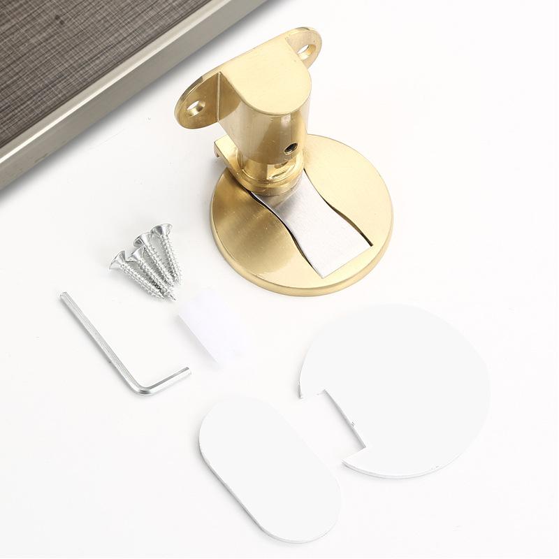 

No punching ground suction Adjustable door suction gear Anti-collision Invisible door top Strong magnetic wall suction