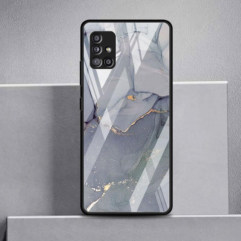 

Мраморный узор 3 стеклянный чехол для Samsung Galaxy A52 A71 A50 A51 A70 A21s A31 A72 A10 A12 A30 A22 5G чехол для телефона Samsung A53 5G