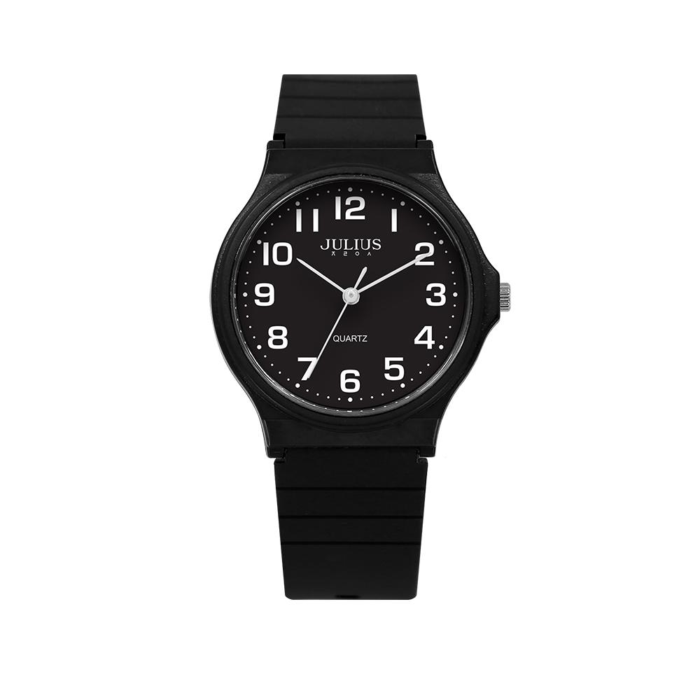 Jyullieoseu Free Engraving Jat-001 Large Number Student Watch