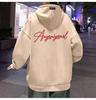 2025 Men's Oversized Casual Cotton Hoodie - Spring & Autumn Hong Kong Style