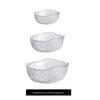 Light Luxury Plastic Fruit Bowl Set