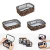 Portable Cosmetic Organizer Bag with Spacious Interior for Makeup Brushes for Beauty Enthusiasts and Frequent Traveler