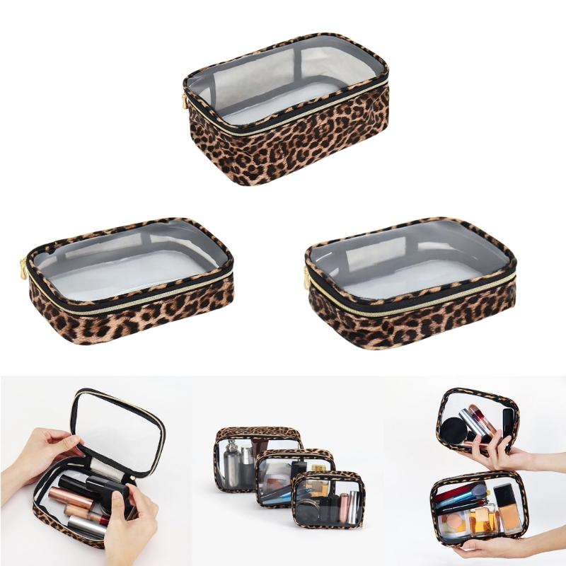 Portable Cosmetic Organizer Bag with Spacious Interior for Makeup Brushes for Beauty Enthusiasts and Frequent Traveler