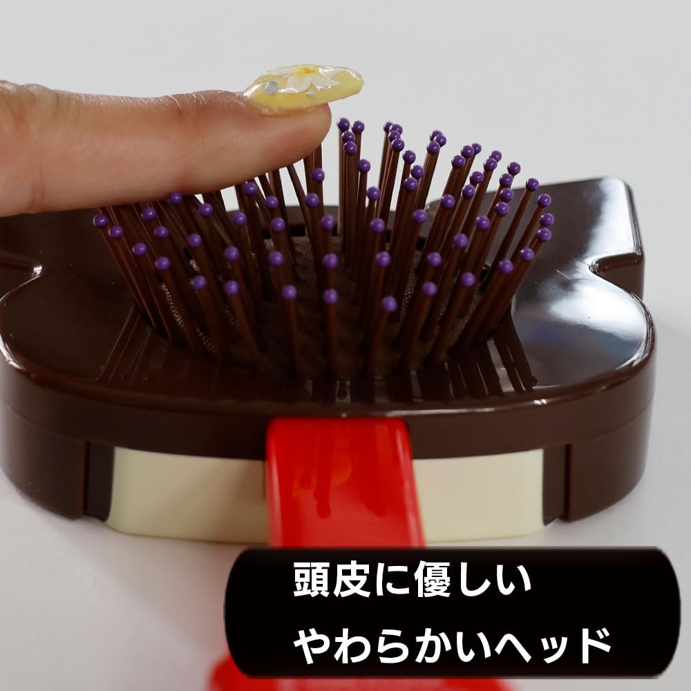 Sanrio Chocolate Hairbrush 01 Hello Kitty