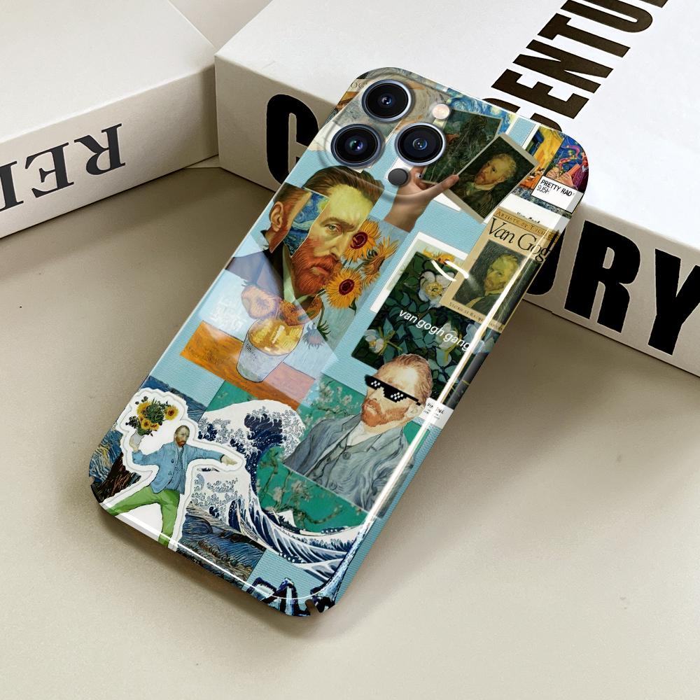 All-inclusive Film Phone Case Cartoon Fashion Design Hard Shell Full Cover Camera Protection Case for iPhone Samsung Xiaomi Poco Redmi Huawei Honor