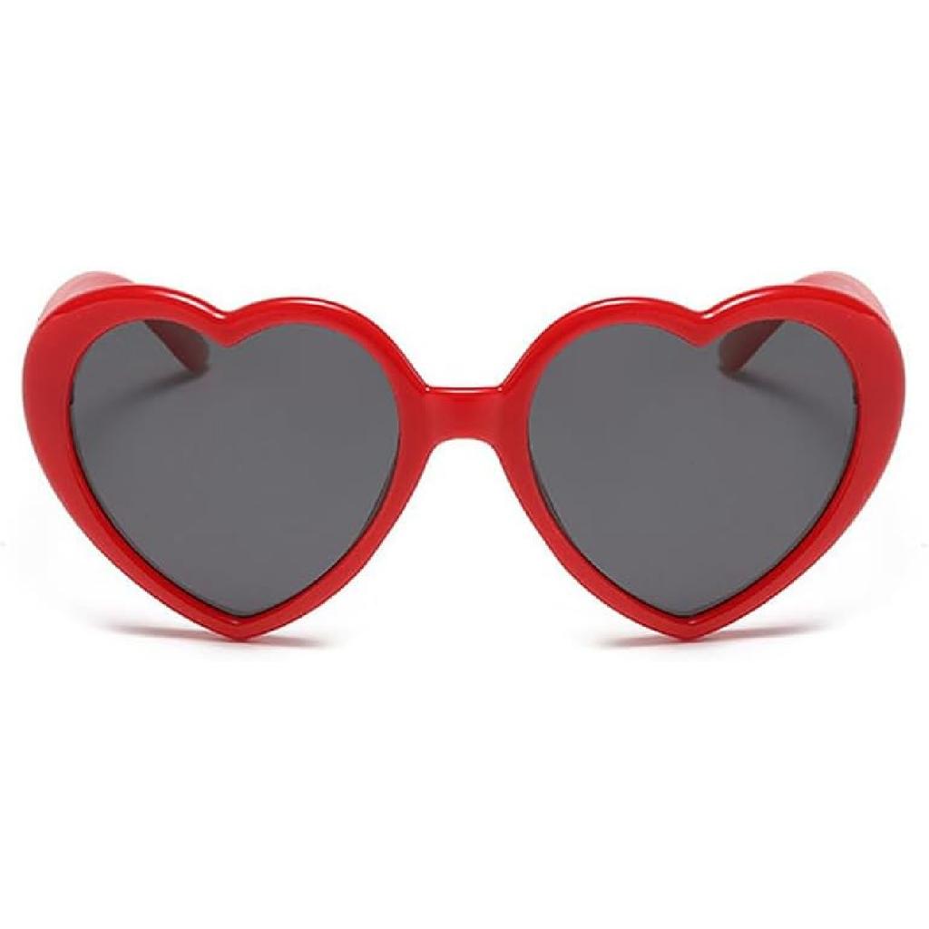Kids Heart Sunglasses Cute Sunglasses for Girls Boys Age 3-10 Eyewear Outdoor Beach