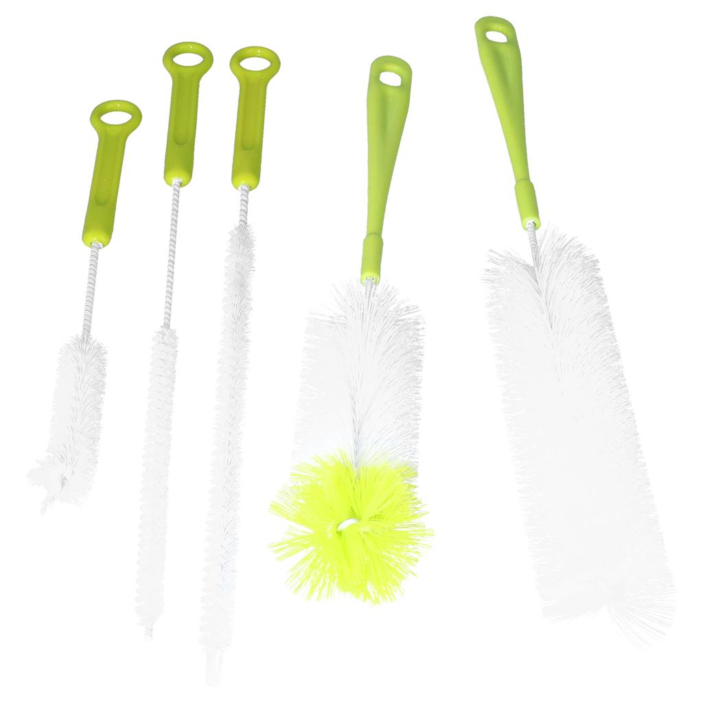 Water Bottle Brush 5pcs Long Handle Cleaning Brush for Narrow Neck Water Bottle Baby Bottle Coffee