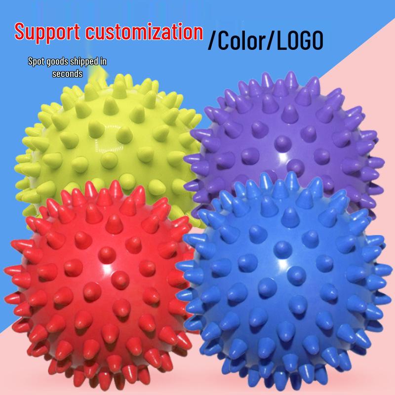 Myofascial Acupoint PVC Prickly Massage Ball for Shoulder, Neck, and Sports Fitness Yoga Relaxation