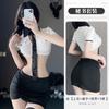 Sexy Suit Robe Passion Seduction Uniform Sexy Lingerie Small Breasts Dating Secretary Bed Hips Free