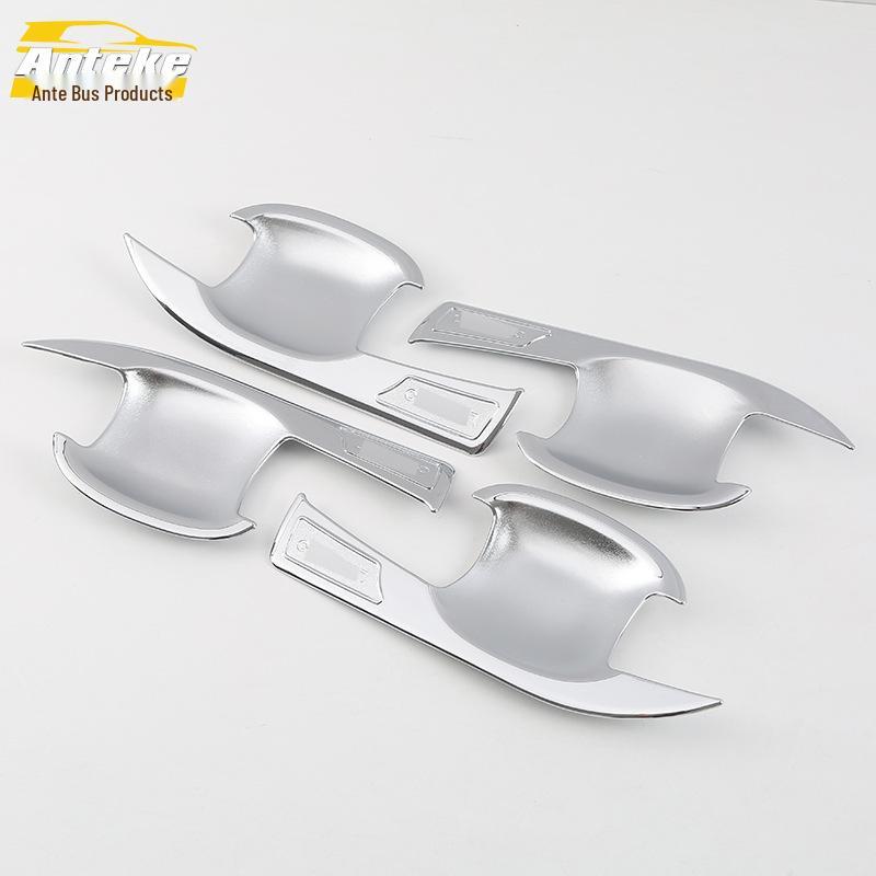 Fits 18 Lynk & Co 02 Models: Door Handle Bowl Decoration & Protective Film, Anti-Scratch, Wear-Resistant Patch.
