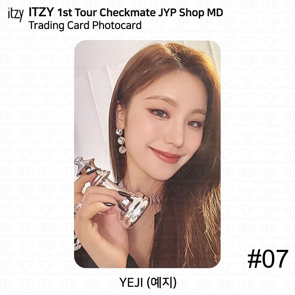 ITZY 1st Tour Checkmate Official MD Trading Card Photocard JYP SHOP KPOP K-POP