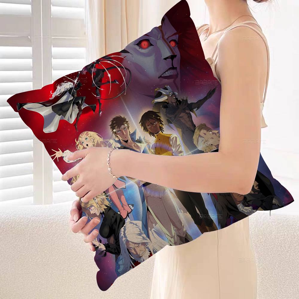 Anime Castlevania Cushion Cover Inches Farmhouse Decor Home Throw Pillow Covers for Couch Decorations