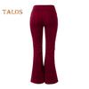 Women's Flared Yoga Pants High Waist Bootcut Workout Leggings with Pockets Stretchy Bell Bottom Trousers for Office Workout