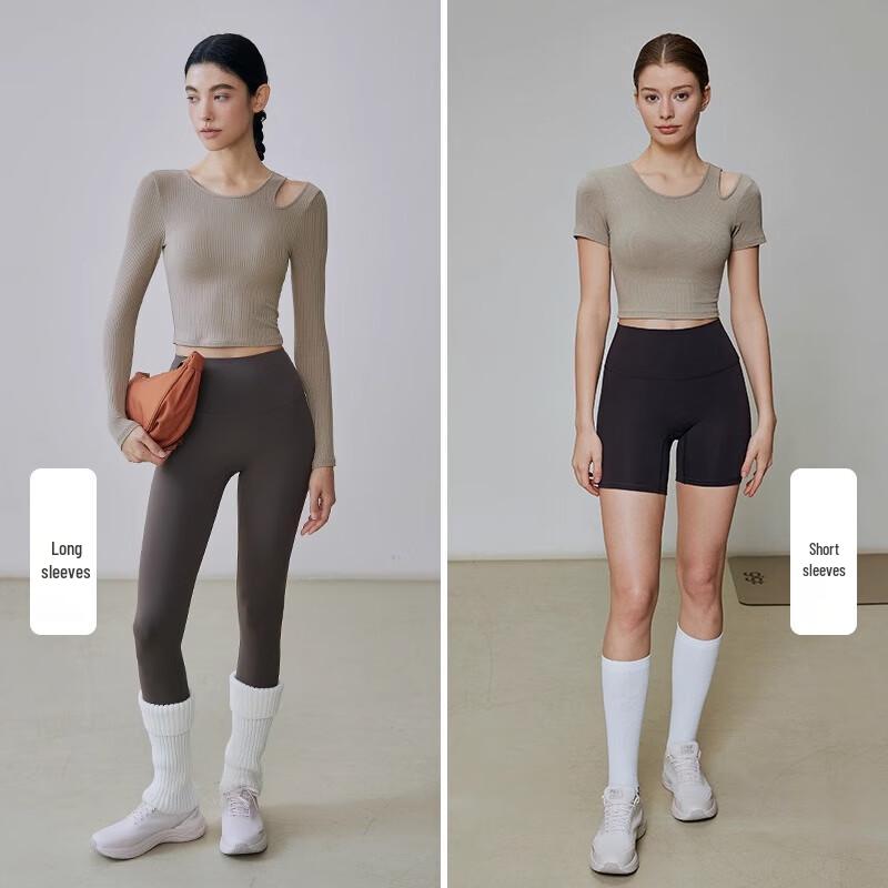 GIGT Women's Padded Yoga & Fitness Tops & Sets