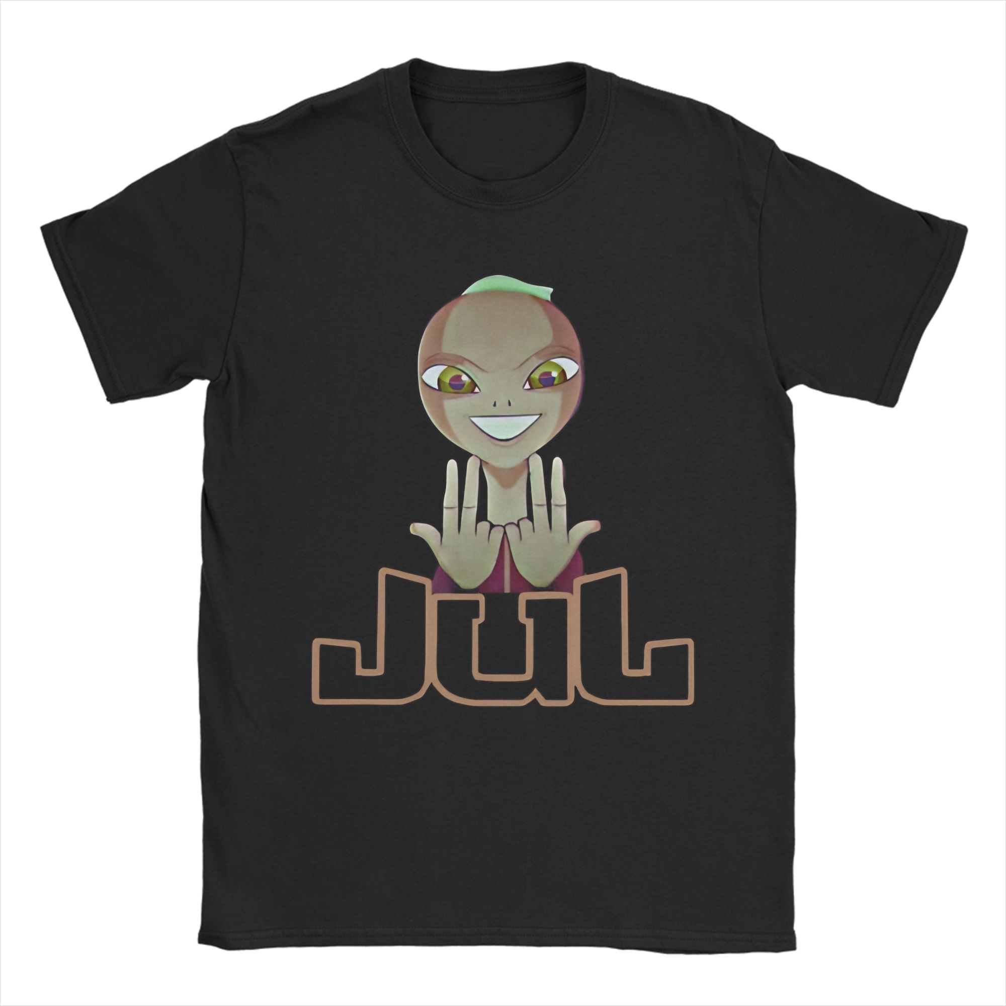 

Men s T-Shirts JULs Rap Funny Cotton Tee Shirt Short Sleeve T Shirts Crewneck Tops Gift Idea S разноцветный