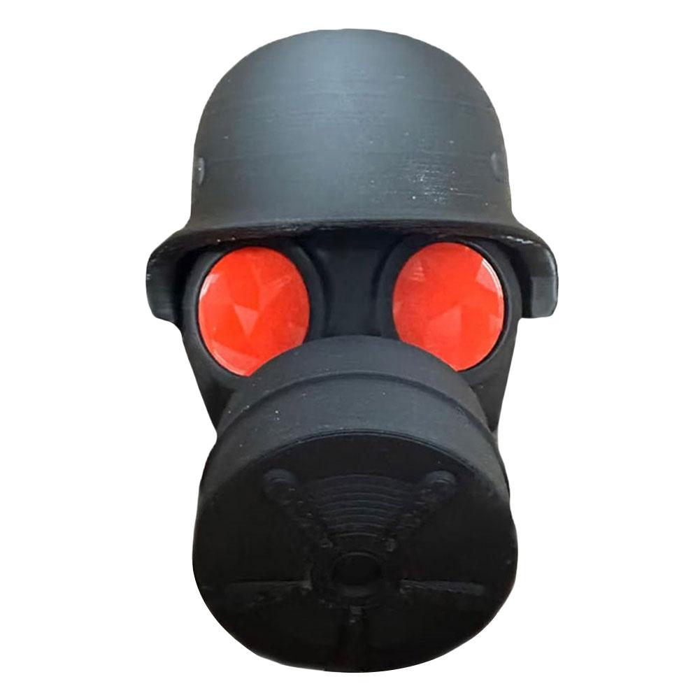 Lustige Gasmasken-Abdeckkappe für Anhängerkupplung Anhängerkupplungsabdeckung Anhängerkupplungsschutz Kappe zum Schutz des Empfängerrohrs vor Rost