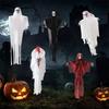 Hanging Ghosts Ornaments Scary Halloween Decoration Skull Ghost Pendants  Halloween Party