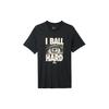 Koszulka z krótkim rękawem do koszykówki Dri-FIT z graficznym napisem Męska Top Czarna FJ2349-010