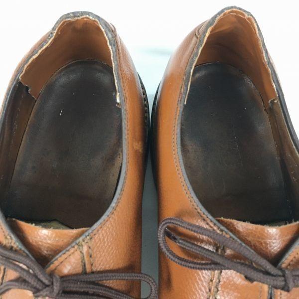 Pre-70s U.S.A. Vintage Bostonian? Plain Toe Shoes Brown size 10C 26.5-27.5 Men's(USED)